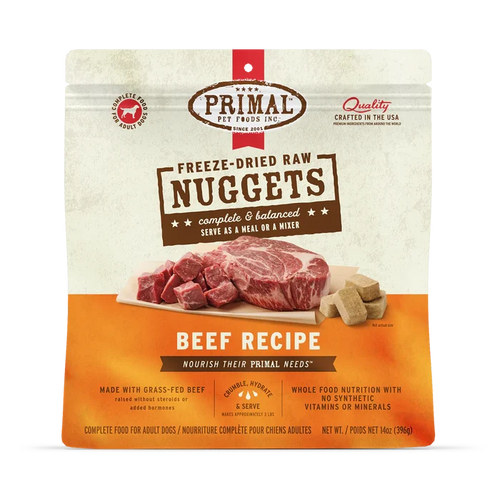 Primal Freeze Dried Dog Food - Various Flavors - Dog.Dog.Cat.