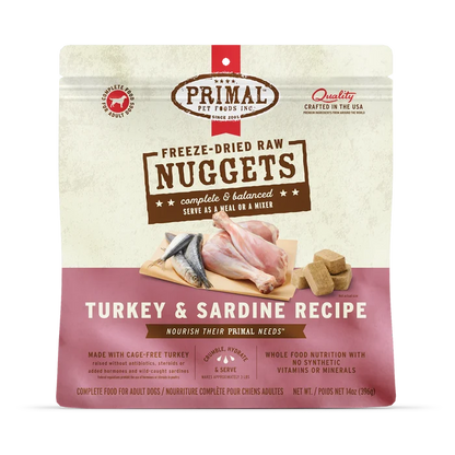 Primal Freeze Dried Dog Food - Various Flavors - Dog.Dog.Cat.