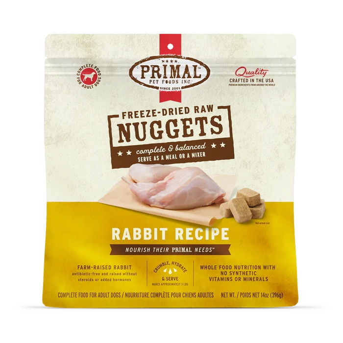 Primal Freeze Dried Dog Food - Various Flavors - Dog.Dog.Cat.