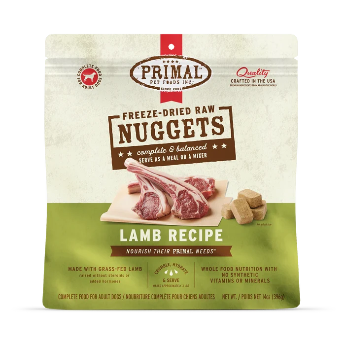 Primal Freeze Dried Dog Food - Various Flavors - Dog.Dog.Cat.