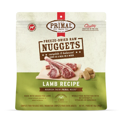 Primal Freeze Dried Dog Food - Various Flavors - Dog.Dog.Cat.