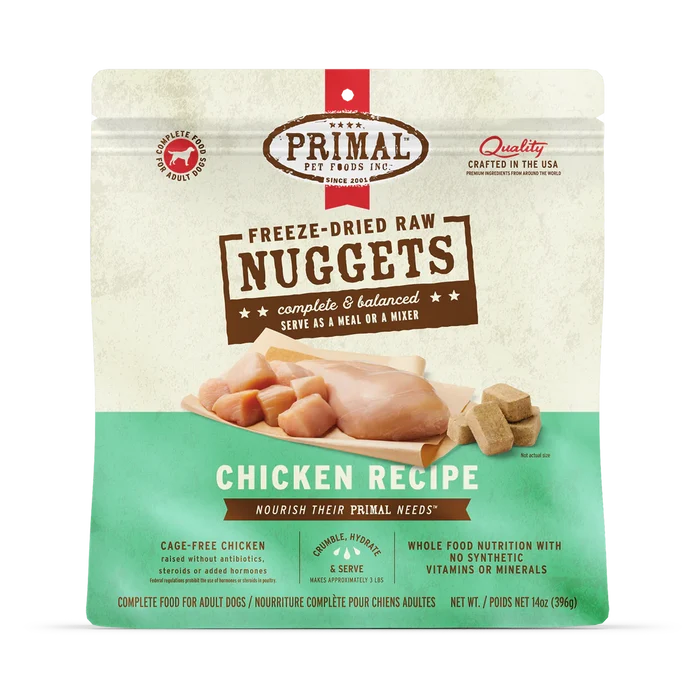 Primal Freeze Dried Dog Food - Various Flavors - Dog.Dog.Cat.