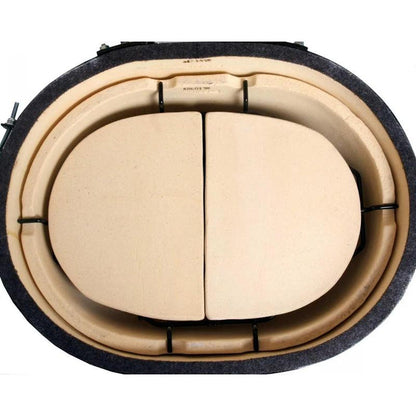 Primo Ceramic Heat Deflector Plates For Oval XL 400 & G 420 - PG00324