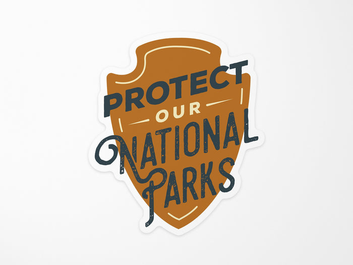 Protect Our National Parks Vinyl Sticker