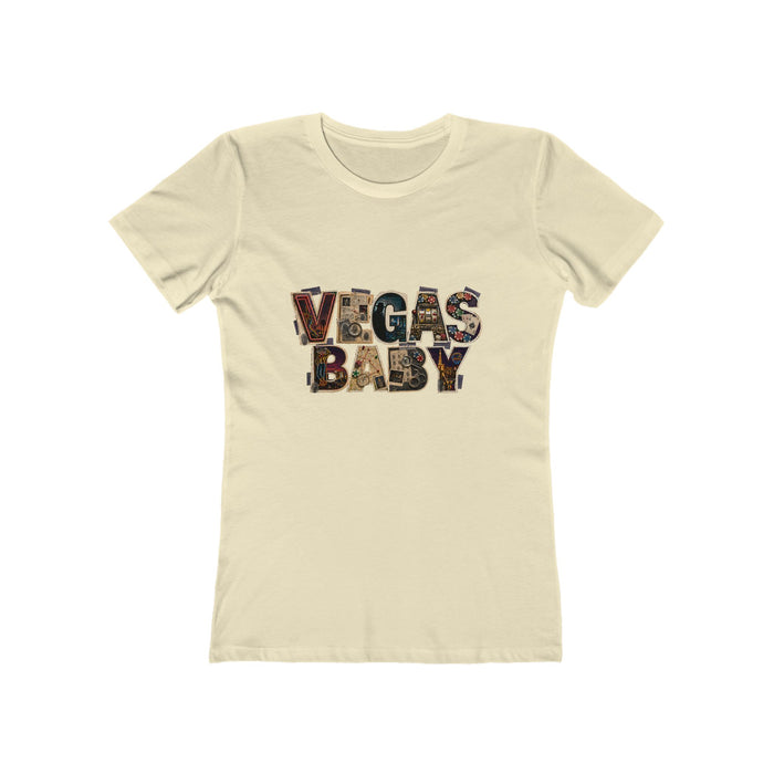 Ransom Vegas Baby Boyfriend Tee - Crime Con 26' (No Logo)