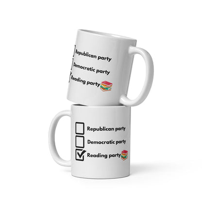 Reading Party Book Mug