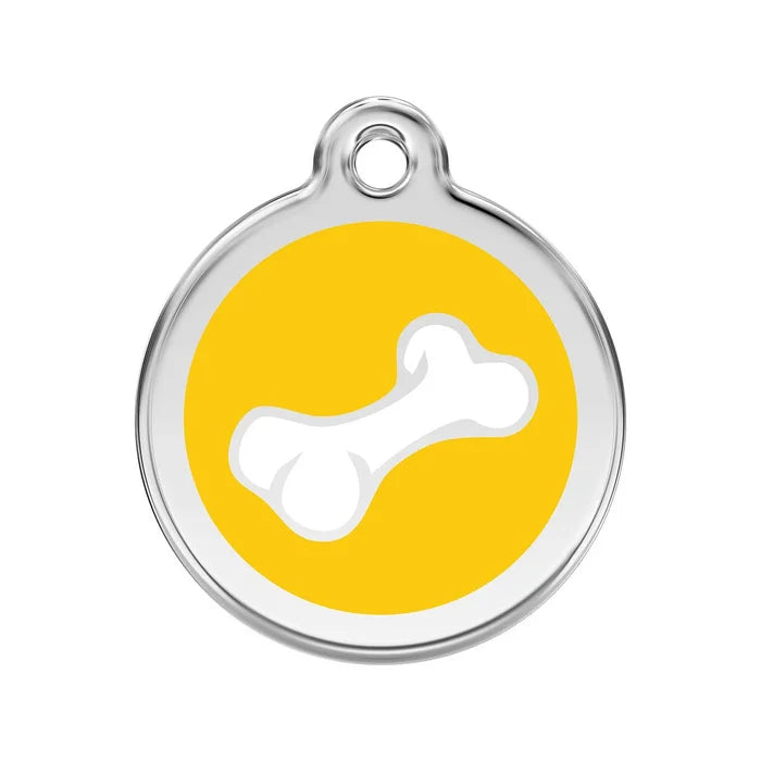 Red Dingo Tag Standard Styles - Enamel - All Styles - Dog.Dog.Cat.