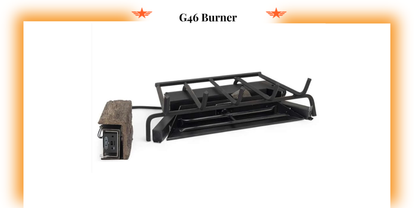 RH Peterson Real Fyre Rustic Oak Classic Vented Gas Log Set