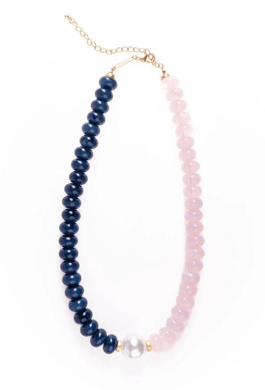 Michelle McDowell Blush/Navy Riley Riley Necklace (Select Color)