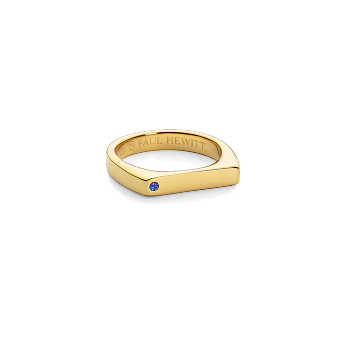 Ring Signet Brilliant Cut Gold