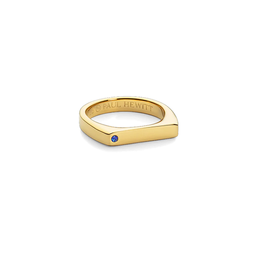 Ring Signet Brilliant Cut Gold
