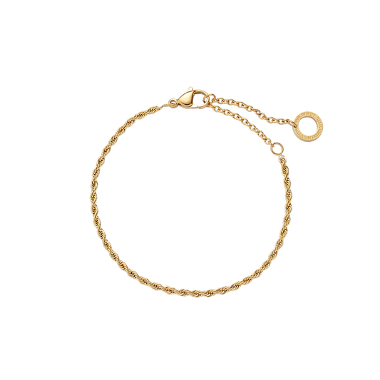 Rope Chain Armkette Gold