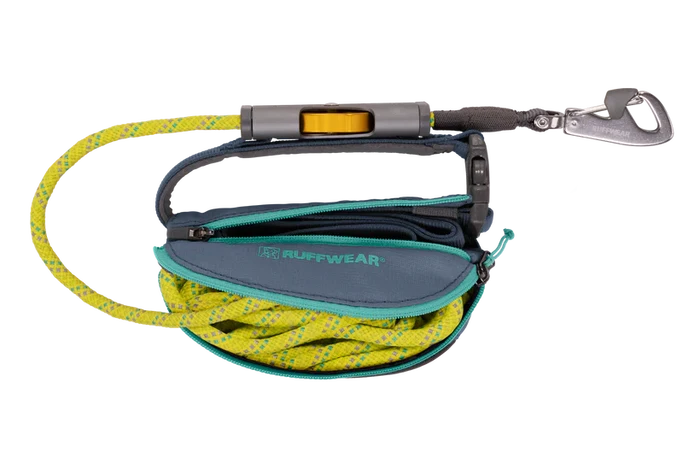 Ruffwear Hitch Hiker™ Dog Leash – Slate Blue - Dog.Dog.Cat.