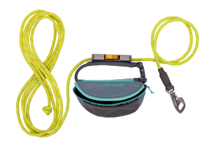 Ruffwear Hitch Hiker™ Dog Leash – Slate Blue - Dog.Dog.Cat.