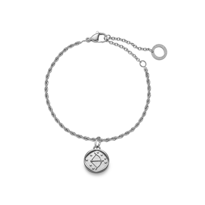Sagittarius Charm Silber