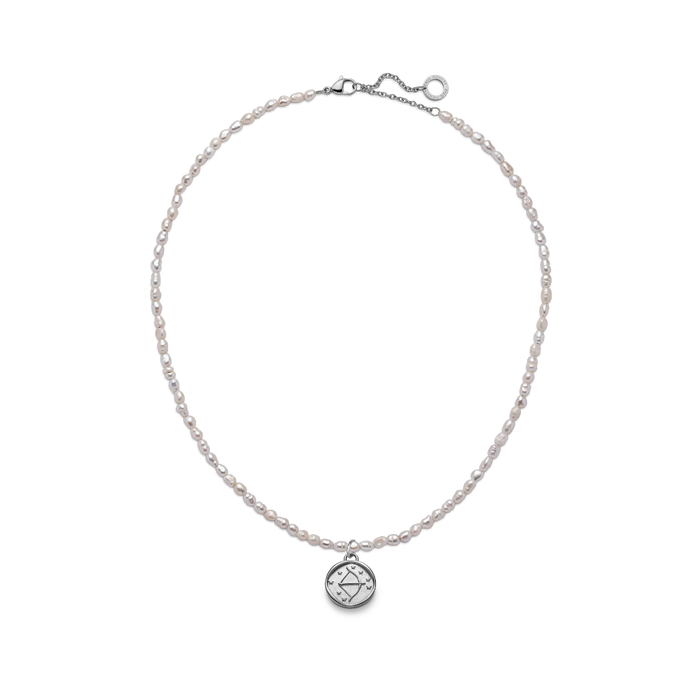 Sagittarius Charm Silber
