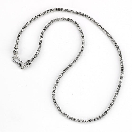 Samuel B. Sterling Silver 2.5mm Tulang Naga Chain, 24".