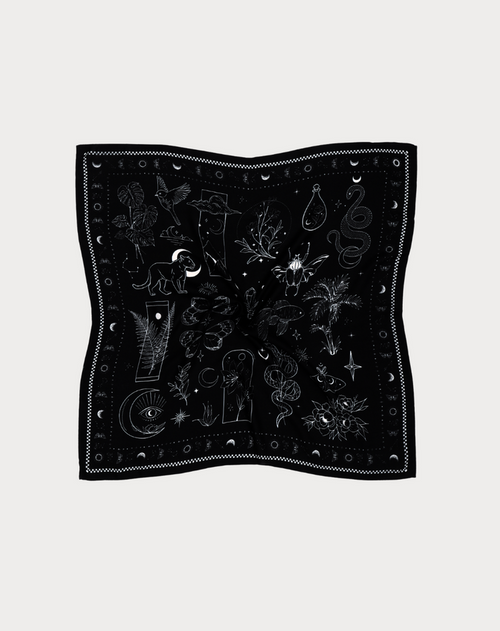 Sara Black Magic Headkerchief