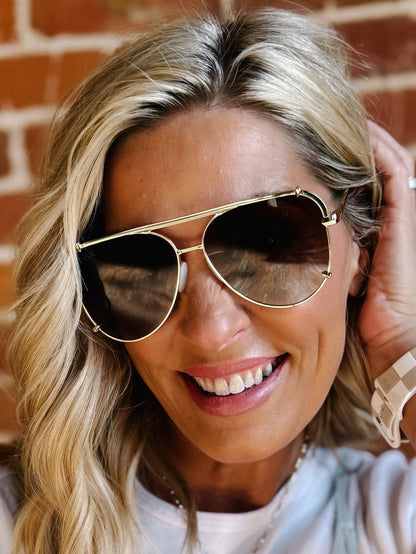 Shay Sunglasses by Dax Eyewear, Brown