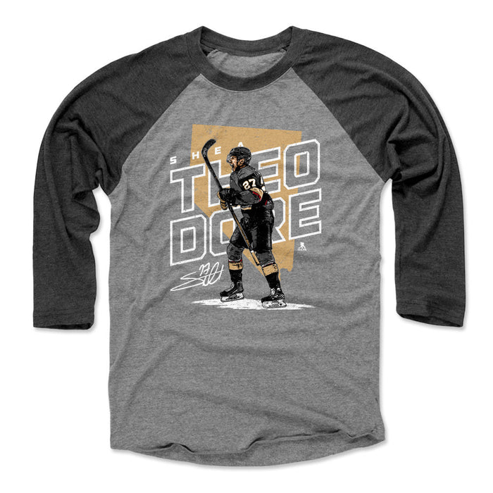 Shea Theodore Player Map Baseball Tee - Vegas Team Store