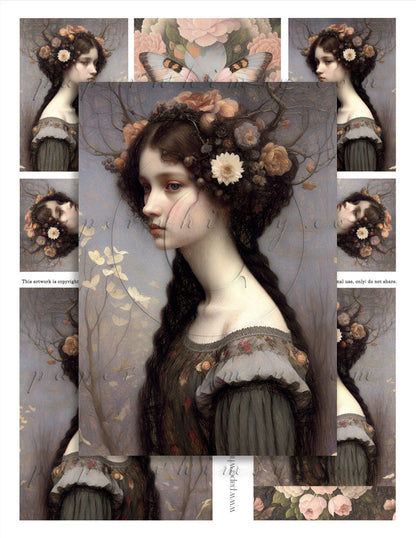 Sheet 384 PRINTED - paperwhimsy