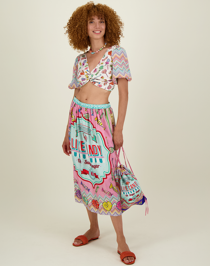 Sienna Candy Puff Top