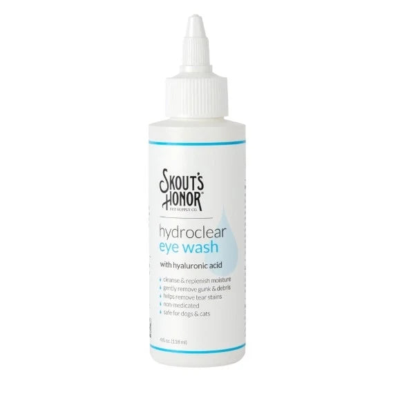 Skout's Hydroclear Eye Wash : 4 oz - Dog.Dog.Cat.
