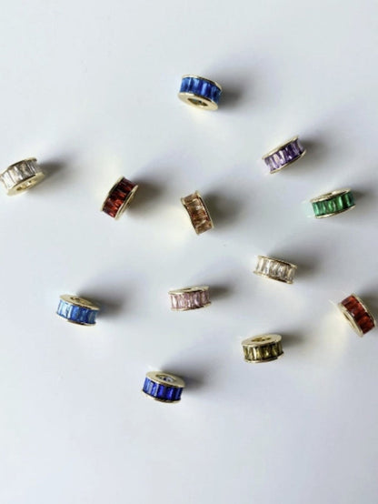 Slider Birthstone Charms, Assorted