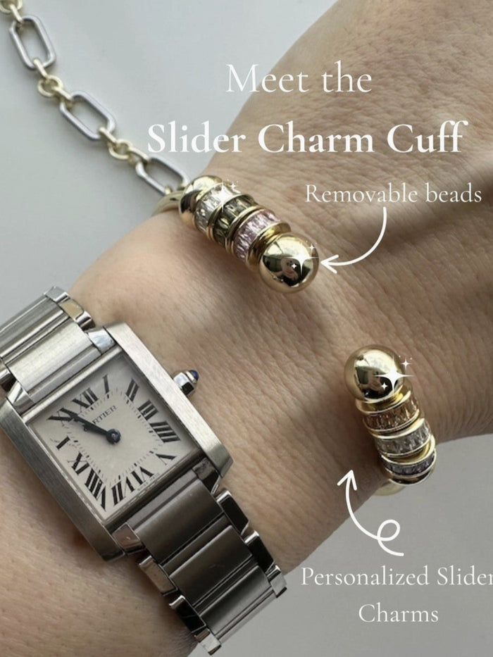 Slider Birthstone Charms, Assorted