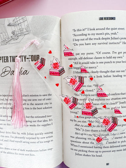 Slow Burn Acrylic Bookmark