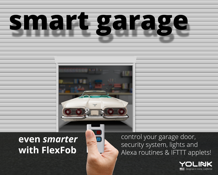 YoLink Garage Door Kit 2 Works with Alexa and Google Assistant. YoLink Hub REQUIRED - YoLink
