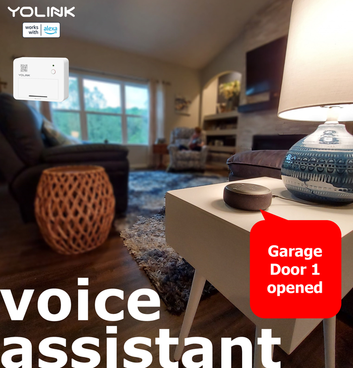 YoLink Garage Door Kit 2 Works with Alexa and Google Assistant. YoLink Hub REQUIRED - YoLink