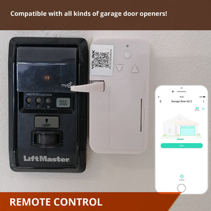 YoLink Garage Door Kit 2 Works with Alexa and Google Assistant. YoLink Hub REQUIRED - YoLink