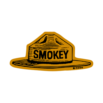 Smokey the Bear Hat - Stick On NOSO Patch