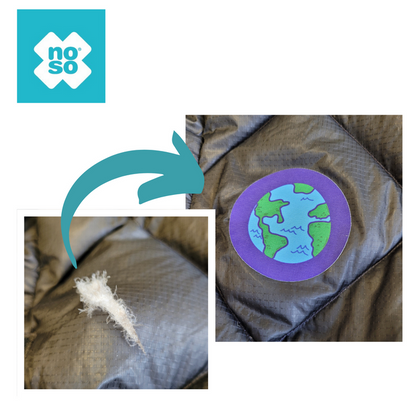 These are NOT your traditional tape style patch job! These great gear patches can be cut to any shape to add fun flair to your favorite outdoor gear.