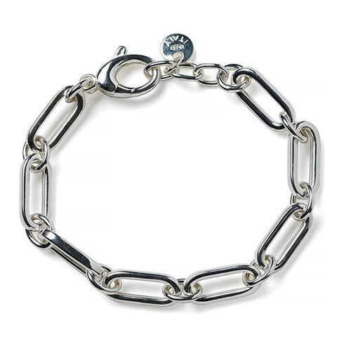 Southern Gates® Maggie Bracelet Italian Bracelets Thin, Flat, Oval Link Bracelet   7.5" or 8.5"   925 Sterling Silver Made in Italy   A must have for every woman's jewelry box, Southern Gates' Contemporary Series is a classic complement for our traditional filigree pieces.