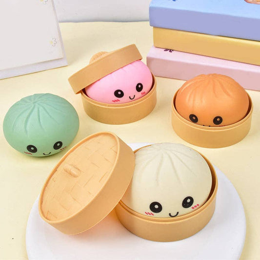 Squishy Dumpling Bao Bun - Mystery 1Pc Sensory Fidget Toy