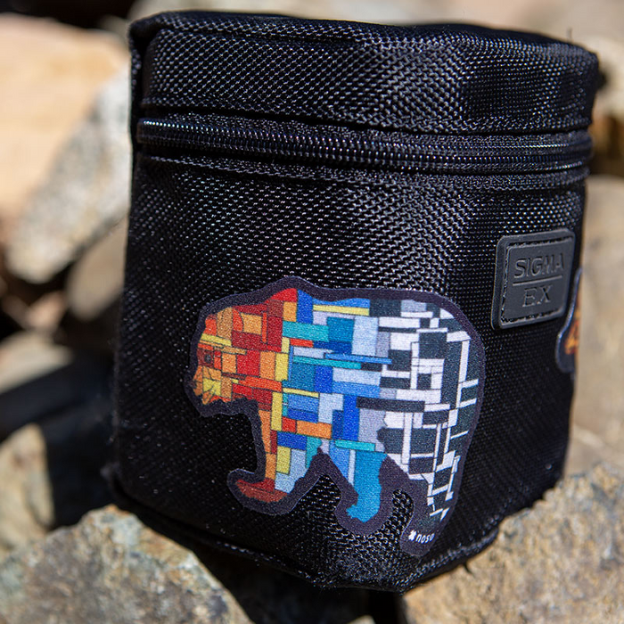 Stained Glass Bear - Stick On NOSO Patch