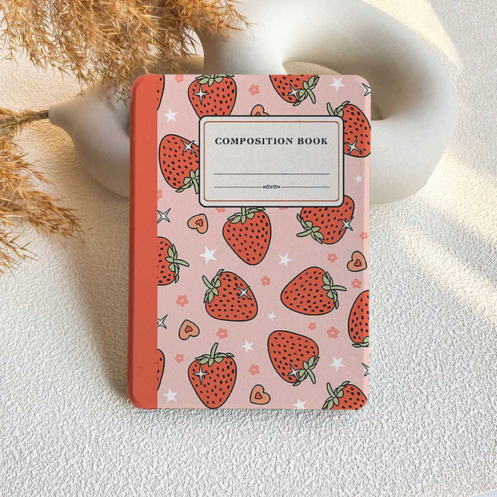 Strawberry Composition Book | Kindle Case