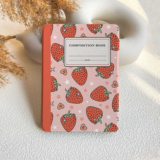 Strawberry Composition Book | Kindle Case