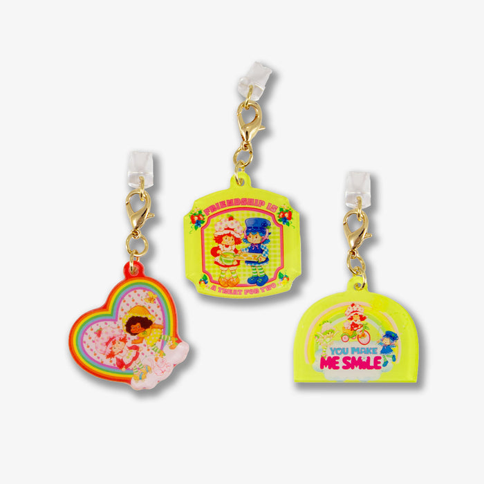 Strawberry Shortcake™ Berry Besties Rainbow Charging Port Charms - 3pk