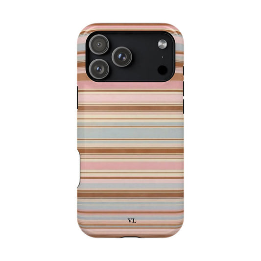 Striped Pastel MagSafe Case