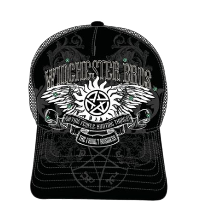Super Natural - Winchester Bros  Adjustable Snapback Hat