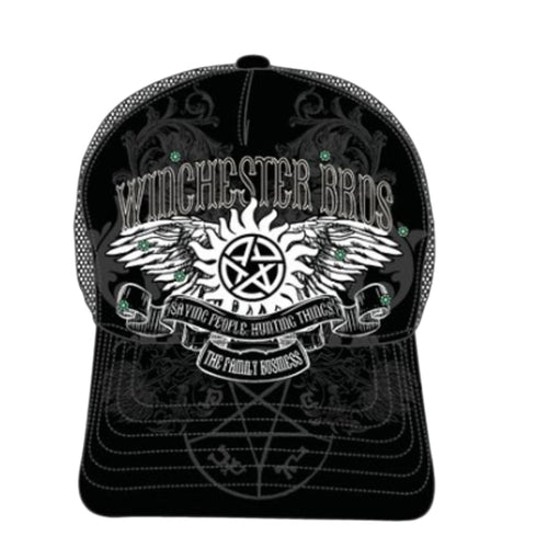 Super Natural - Winchester Bros  Adjustable Snapback Hat