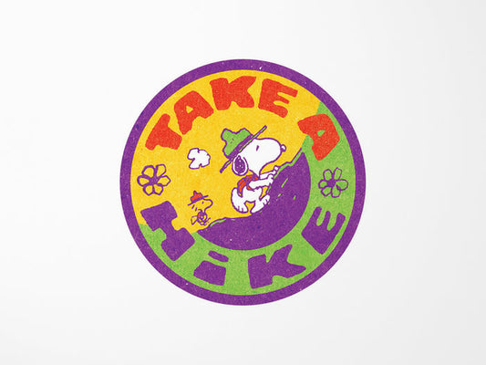 Take A Hike With Snoopy Vinyl Sticker