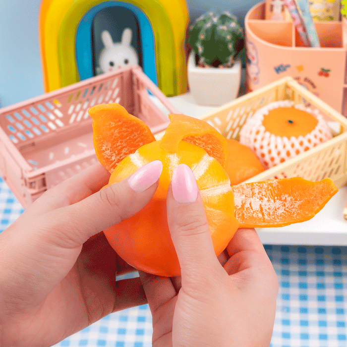 Tangerine Cutie Peeling Fidget Sensory Toy