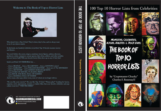The Book of Top 10 Horror Lists (hardback)