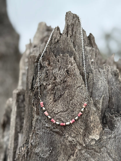 The Pink Horizon Chain Necklace