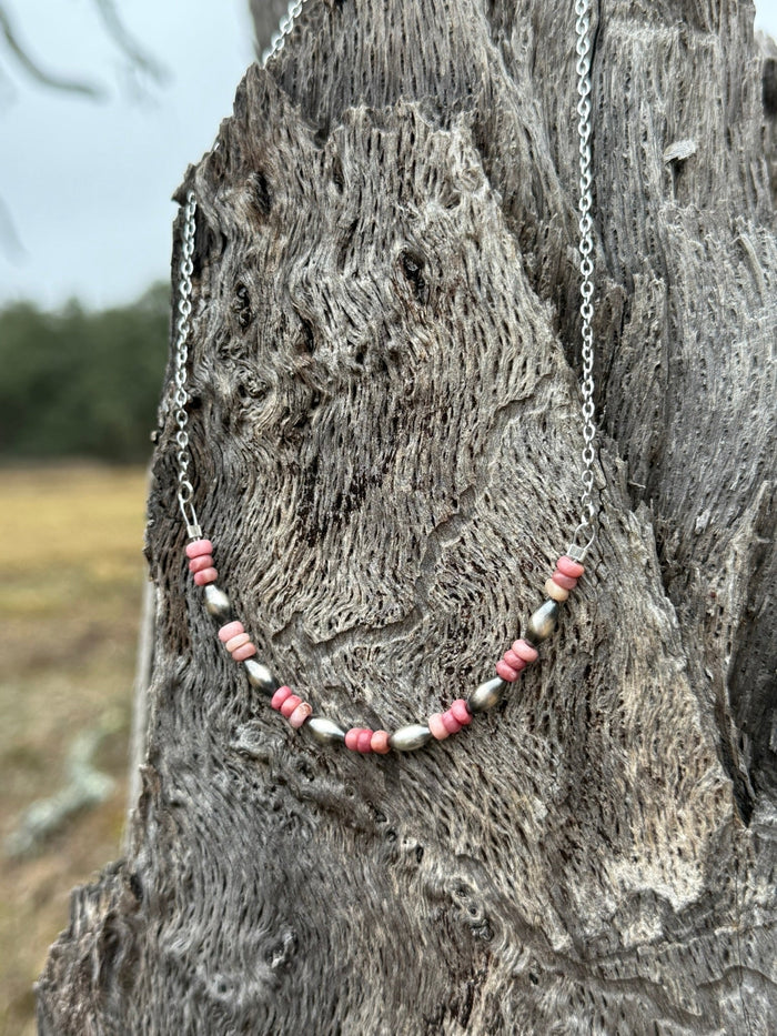 The Pink Horizon Chain Necklace