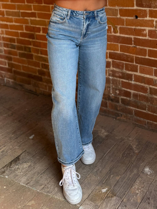The Right Now Barrel Jeans, Medium Wash